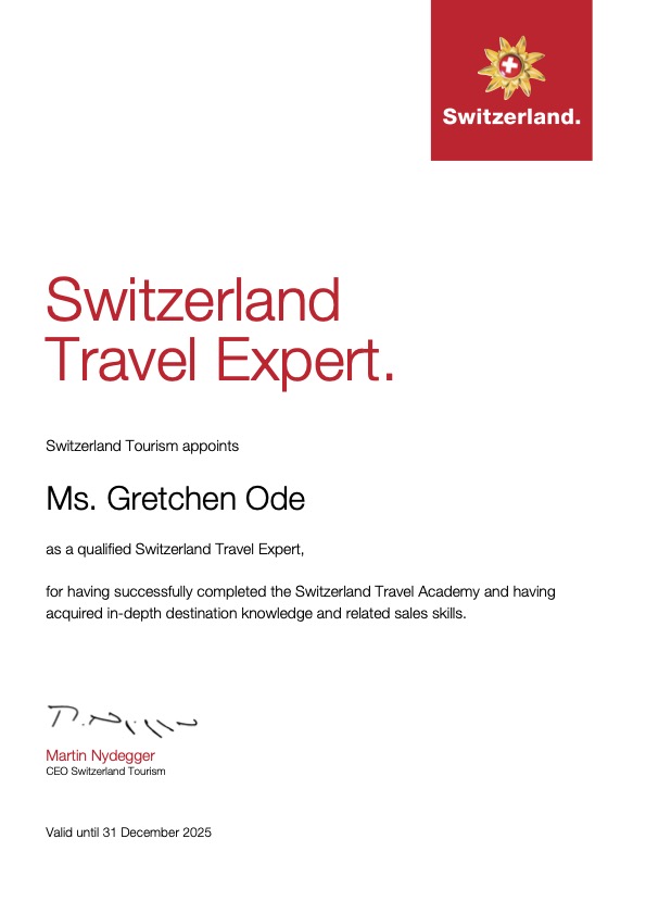 Switzerland Travel Expert